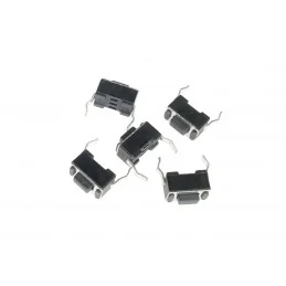 MIKROPRZEŁĄCZNIK TACT SWITCH 3.5*6*4.35 2 PIN OŚ 0.8MM