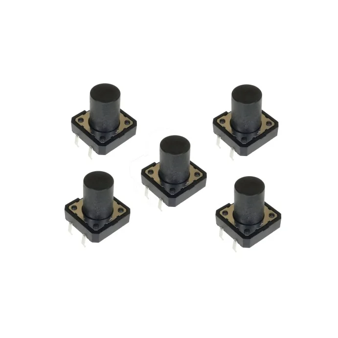 MIKROPRZEŁĄCZNIK 12*12*12MM 4PIN OŚ 8.7MM