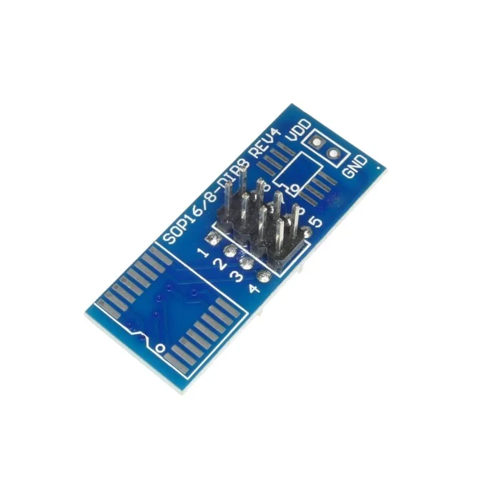 KLIPS DO TESTOWANIA I PROGRAMOWANIA  UKŁADÓW W OBUDOWACH SOP8 SOIC8 + ADAPTER