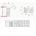 ŚRUBA MŁOTECZKOWA T-BOLT M5*16MM - DO PROFILI ALUMINIOWYCH 2020, 2040