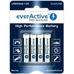 BATERIA ALKAICZNA LR03 AAA EVERACTIVE PRO - BLISTER 4 SZTUKI