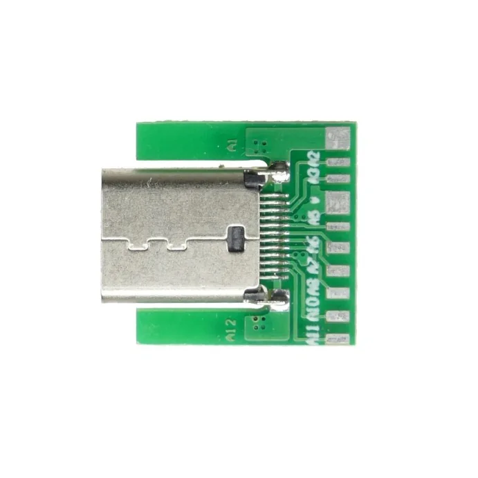 GNIAZDO USB 3.1 TYP C PRZEJŚCIE NA PCB 24 PIN