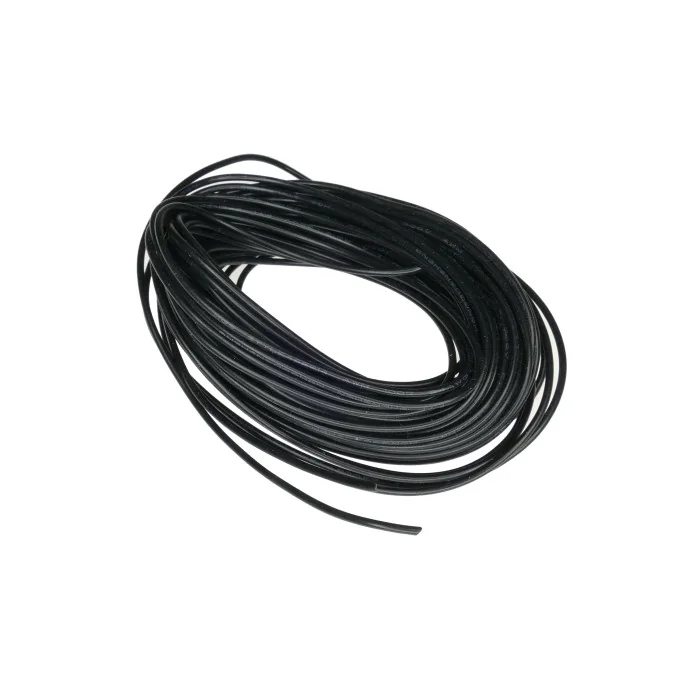 PRZEWÓD 1 ŻYŁOWY PVC 24AWG 0,25 MM2 10M CZARNY