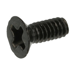 ŚRUBA M2 x 2.8MM 4MM (+) STOŻEK STAL OCYNK CZARNA