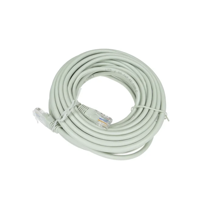 KABEL UTP RJ45 WTYK-WTYK 10M KATEGORIA 6 CU PATCHCORD