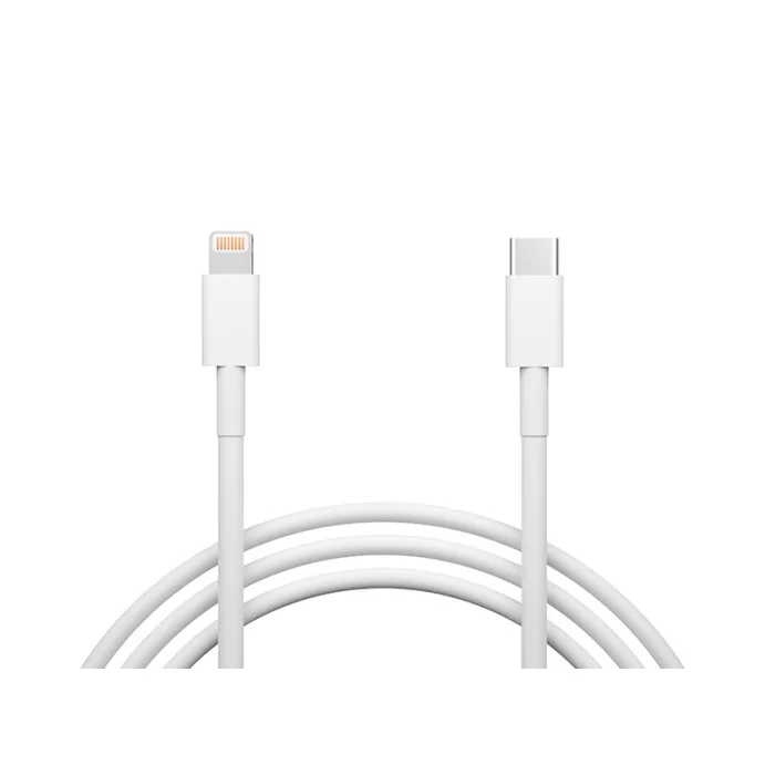 KABEL USB TYPU C - IPHONE LIGHTING 1M BIAŁY ZAWIESZKA