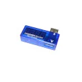 WOLTOMIERZ + AMPEROMIERZ USB - TESTER 3.5 - 7V 0 - 3A NIEBIESKI