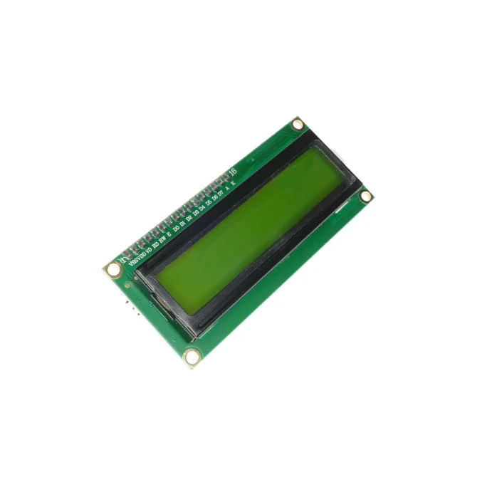 WYŚWIETLACZ LCD 2*16 HD44780 + KONWERTER I2C ŻÓŁTY