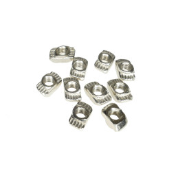 NAKRĘTKA MŁOTECZKOWA T-NUT M5 10*6 mm DO PROFILI ALUMINIOWYCH V-SLOT 10 SZTUK