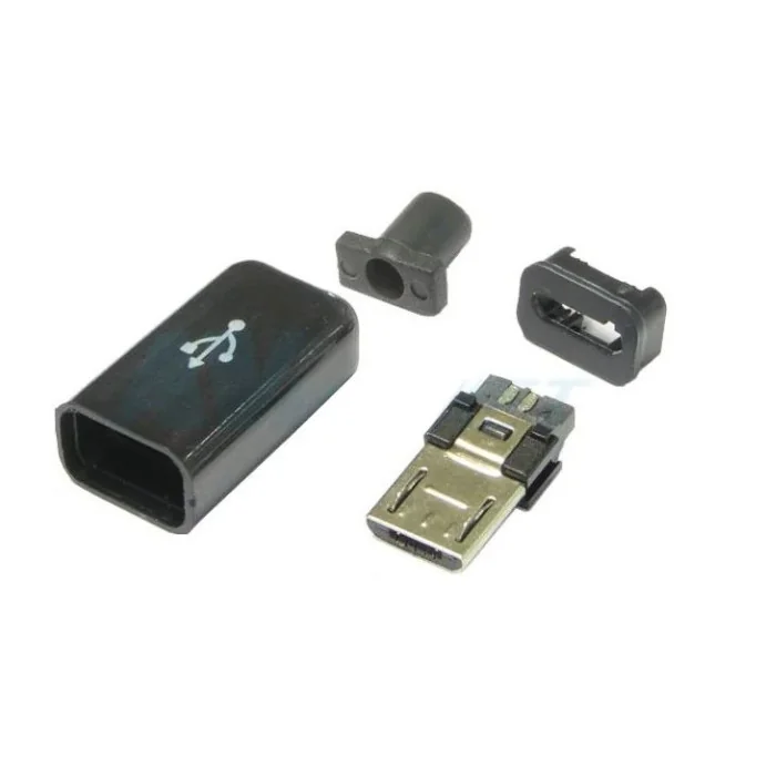 Wtyk micro USB 5 pin na kabel