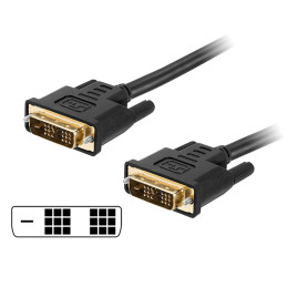 KABEL DVI-DVI 3M (18+1)