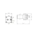 MINIATUROWA POMPA POWIETRZA, CIECZY 6 - 12V ZTA31593