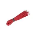 KABLE TYPU FLY DO ZWOREK (JUMPER WIRE) 23 CM CZERWONE 100 SZTUK