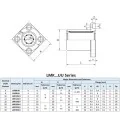 ŁOŻYSKO LINIOWE Z KOŁNIERZEM LMK12UU 12*21*30 MM