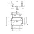 OBUDOWA PLASTIKOWA 88.2 X 64.3 X 41.7 Z56 JASNA