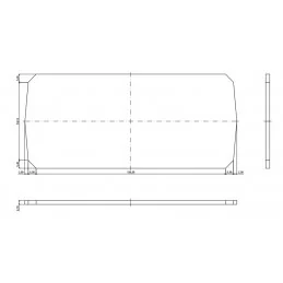 OBUDOWA PLASTIKOWA 110 X 150 X 70 Z3 CZARNA PEŁNA