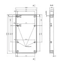 OBUDOWA PLASTIKOWA 154 X 84.5 X 42.5 Z78 CZARNA ABS