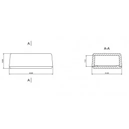 OBUDOWA PLASTIKOWA 46 X 31 X 16 Z43 CZARNA ABS