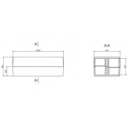 OBUDOWA PLASTIKOWA 106 X 55 X 40 Z7C JASNA