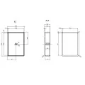 OBUDOWA PLASTIKOWA 84 X 59 X 30 Z23 JASNA