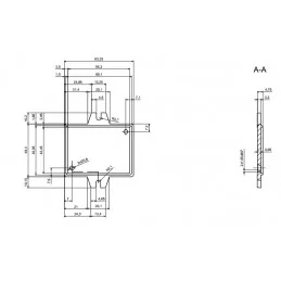 OBUDOWA PLASTIKOWA 66 X 49 X 28 Z68U ABS