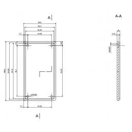 OBUDOWA PLASTIKOWA 109 X 59.5 X 28 Z76 CZARNA ABS