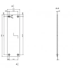 OBUDOWA PLASTIKOWA 155 X 49 X 27 Z51U JASNA