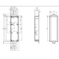 OBUDOWA PLASTIKOWA 155 X 49 X 27 Z51U CZARNA ABS