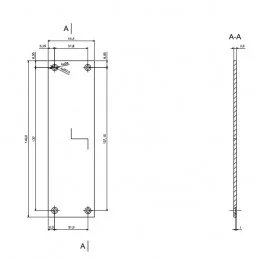 OBUDOWA PLASTIKOWA 155 X 49 X 27 Z51U CZARNA ABS