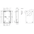 OBUDOWA PLASTIKOWA 120 X 70 X 44 Z30A JASNA