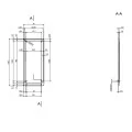 OBUDOWA PLASTIKOWA 176 X 76 X 65 Z18 CZARNA