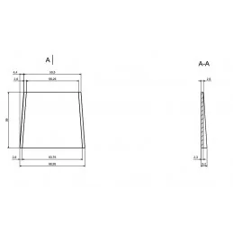 OBUDOWA PLASTIKOWA 176 X 76 X 65 Z18 CZARNA