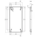 OBUDOWA PLASTIKOWA 169.7 X 84.8 X 36 Z38 JASNA