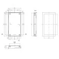 OBUDOWA PLASTIKOWA 149.3 X 79.9 X 33.1 Z44 JASNA