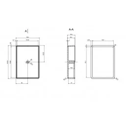 OBUDOWA PLASTIKOWA 84 X 59 X 30 Z23 CZERWONA