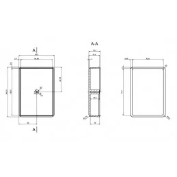 OBUDOWA PLASTIKOWA 84 X 59 X 38 Z23B CZERWONA