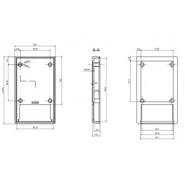 OBUDOWA PLASTIKOWA 110.6 X 66.3 X 27 Z32 CZARNA