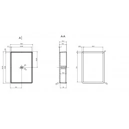 OBUDOWA PLASTIKOWA 84 X 59 X 22 Z23A CZARNA