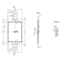 OBUDOWA PLASTIKOWA 84 X 59 X 30 Z23U CZARNA