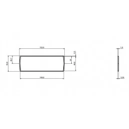 OBUDOWA PLASTIKOWA 139 X 159 X 59 Z4A JASNA WENTYLOWANA