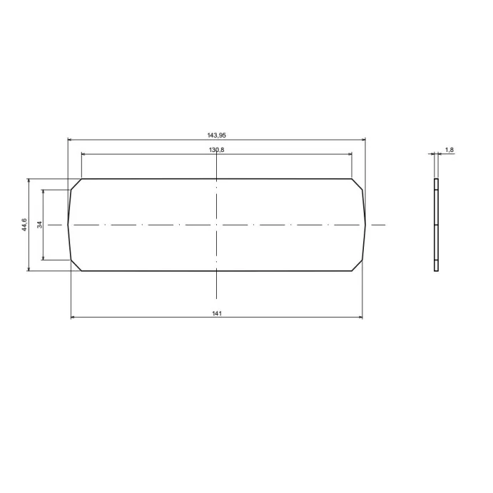 OBUDOWA PLASTIKOWA 129.6 X 149.3 X 50 Z4 JASNA PEŁNA