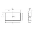 OBUDOWA PLASTIKOWA 105.4 X 54.3 X 31.3 Z7A CZARNA WENTYLOWANA