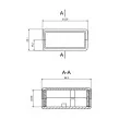 OBUDOWA PLASTIKOWA 69.3 X 63.3 X 29.1 Z67