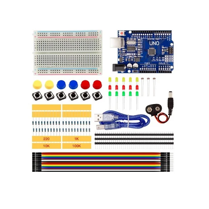 ZESTAW CZĘŚCI ELEKTRONICZNYCH DLA ARDUINO ZTA31265