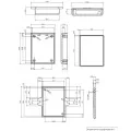 OBUDOWA PLASTIKOWA 76.5 X 59.4 X 18.1 Z71U JASNA