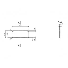 OBUDOWA PLASTIKOWA 120.8 X 60.7 X 31.1 Z97 CZARNA