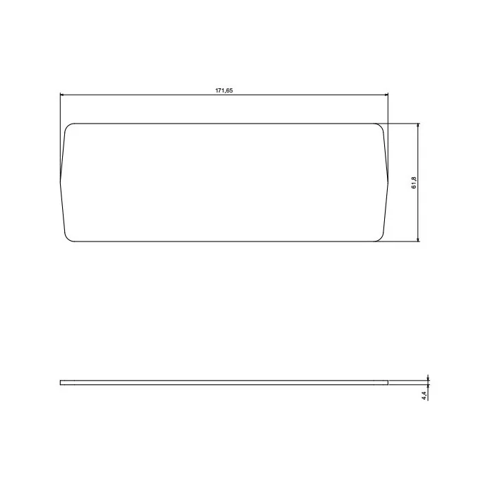 OBUDOWA PLASTIKOWA 197 X 188 X 70 Z1 JASNA WENTYLOWANA