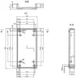 OBUDOWA PLASTIKOWA 120.8 X 60.7 X 31.1 Z97 JASNA