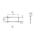 OBUDOWA PLASTIKOWA 120.8 X 60.7 X 31.1 Z97 JASNA