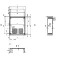 OBUDOWA PLASTIKOWA 178 X 147 X 90 Z2A CZARNA WENTYLOWANA